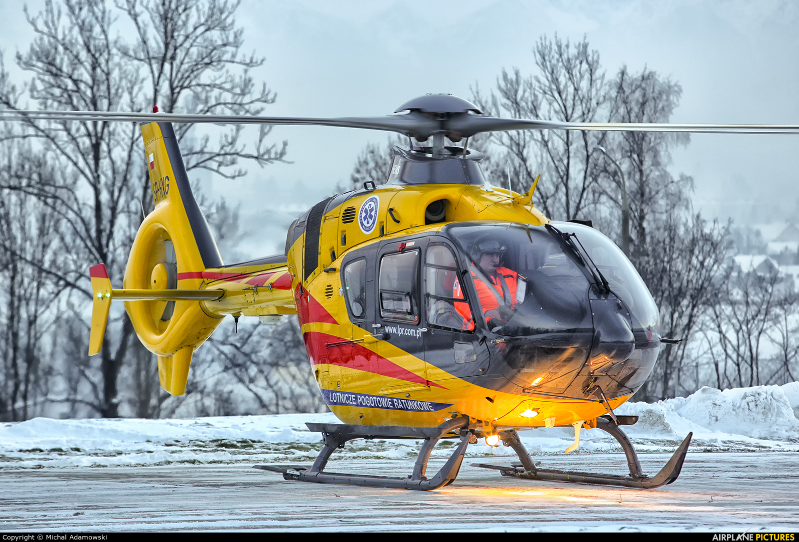 Polish Medical Air Rescue - Lotnicze Pogotowie Ratunkowe SP-HXG aircraft at Off Airport - Poland