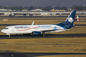 N861AM - Aeromexico Boeing 737-800