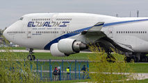 4X-ELC - El Al Israel Airlines Boeing 747-400 aircraft