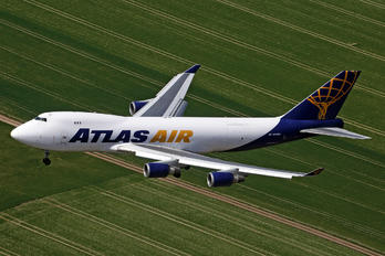 N415MC - Atlas Air Boeing 747-400F, ERF