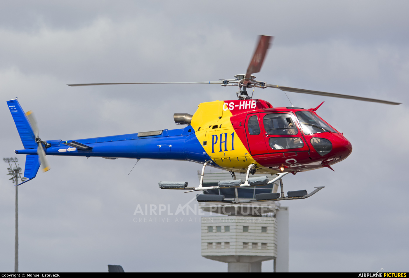 HTA Helicopters CS-HHB aircraft at Lanzarote - Arrecife