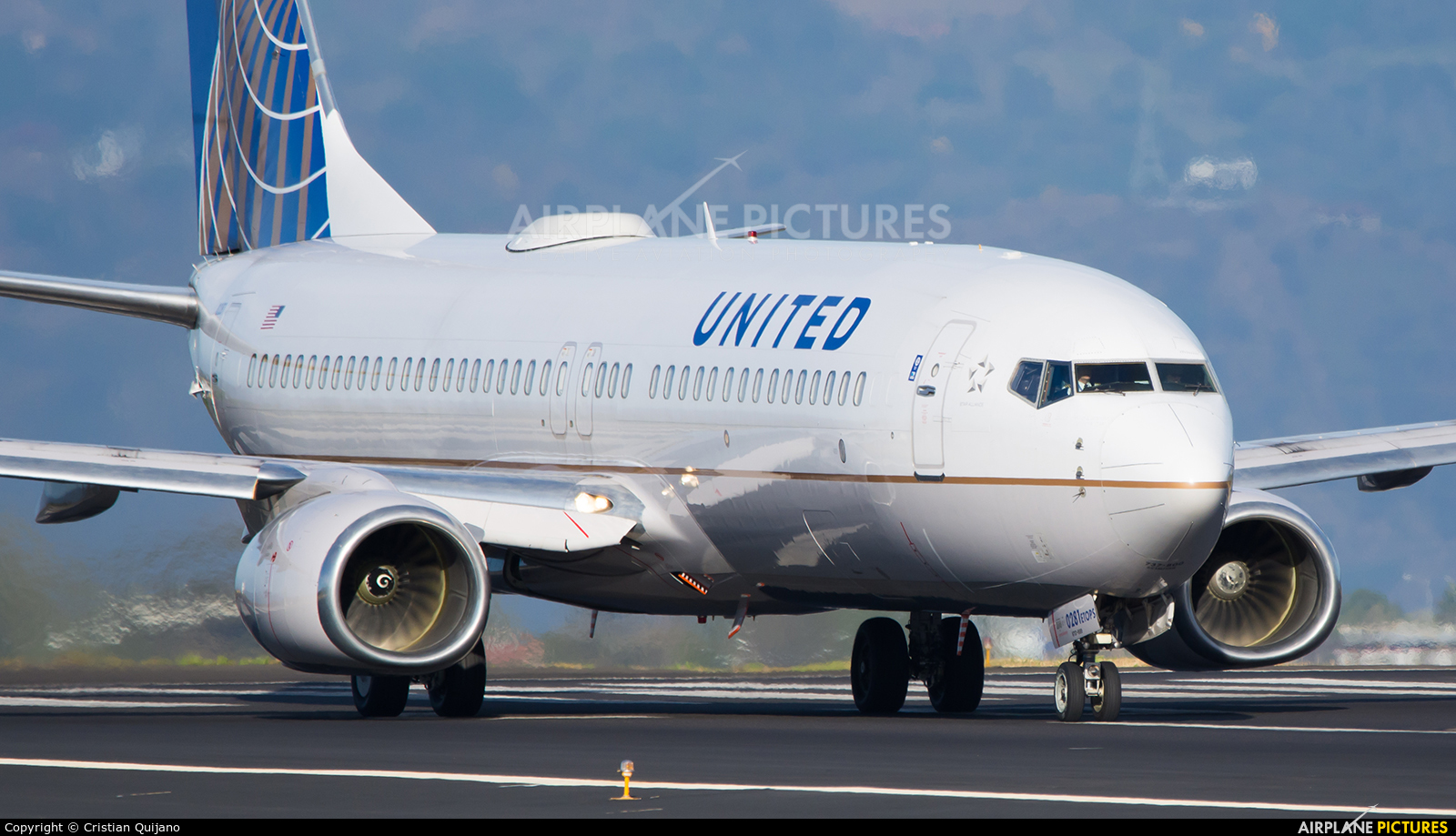 United Airlines N37281 aircraft at San Jose - Juan Santamaría Intl