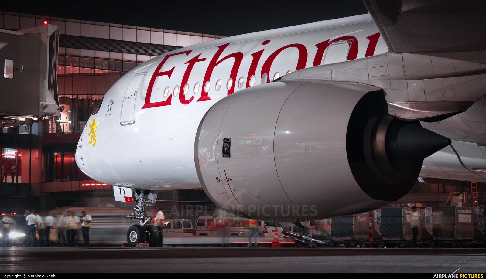 Ethiopian Airlines ET-ATY aircraft at Mumbai - Chhatrapati Shivaji Intl