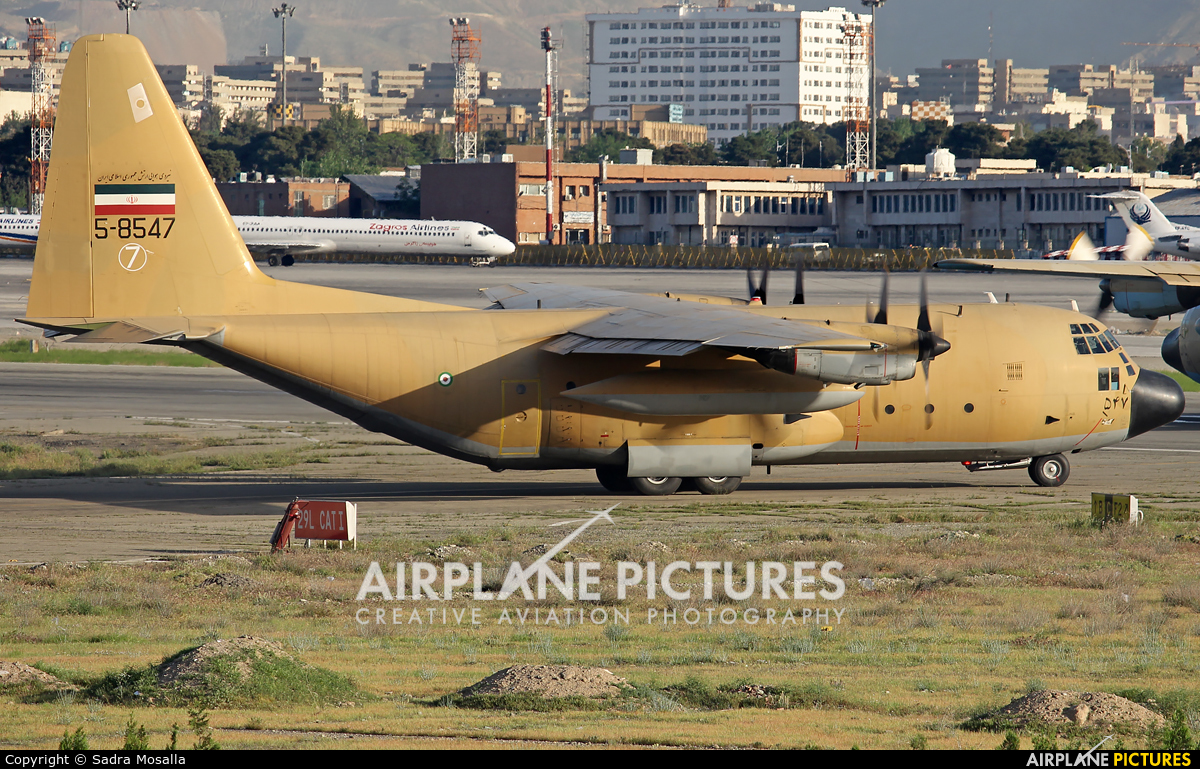 Iran - Islamic Republic Air Force 5-8547 aircraft at Tehran - Mehrabad Intl