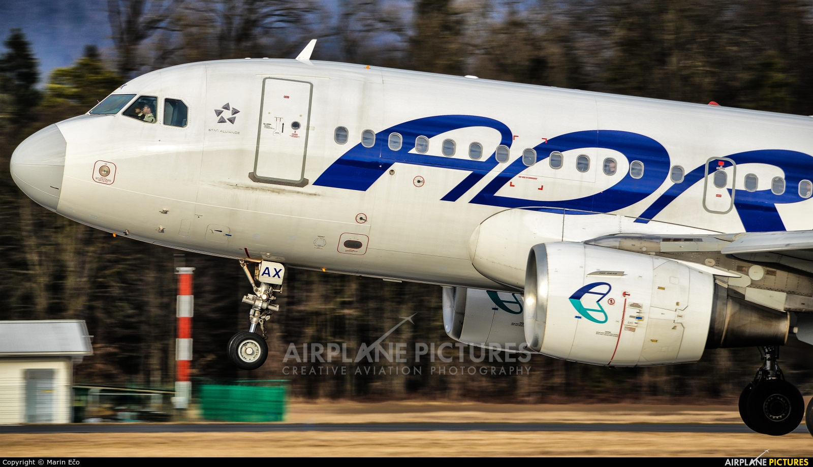 Adria Airways S5-AAX aircraft at Ljubljana - Brnik