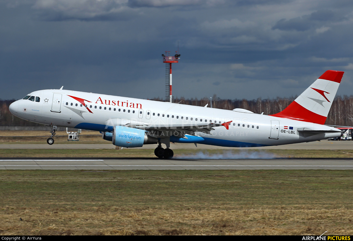 Austrian Airlines/Arrows/Tyrolean OE-LBL aircraft at Moscow - Domodedovo