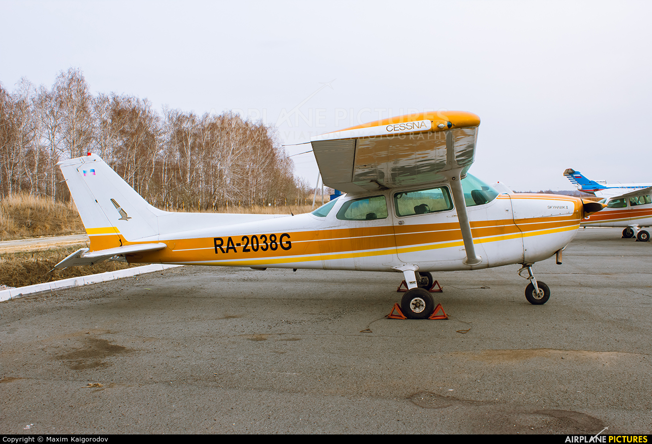 Private RA-2038G aircraft at Chelyabinsk-Kalachevo