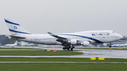 4X-ELC - El Al Israel Airlines Boeing 747-400