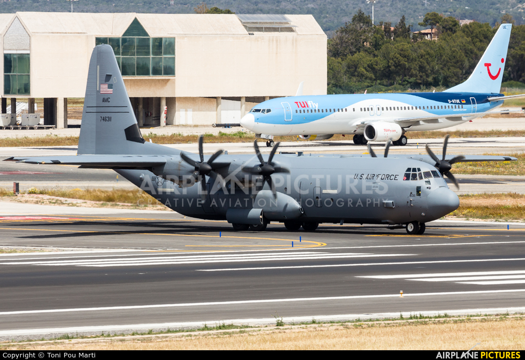 USA - Air Force 07-46311 aircraft at Palma de Mallorca