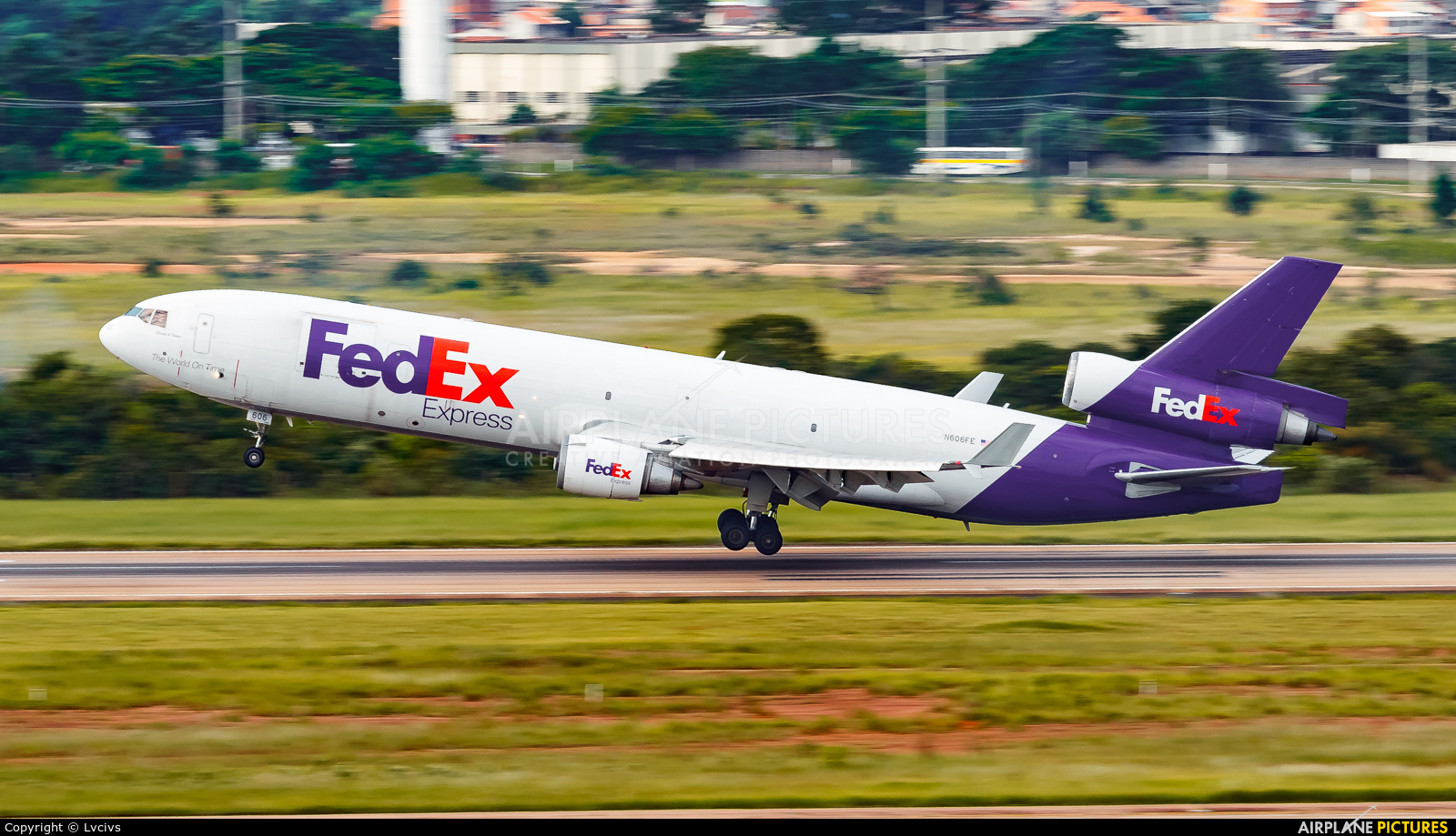FedEx Federal Express N606FE aircraft at Campinas - Viracopos Intl