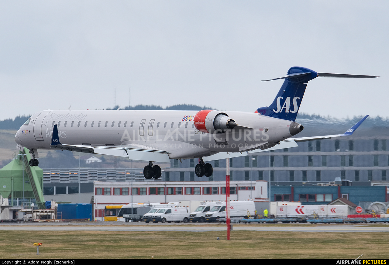 SAS - Scandinavian Airlines EI-FPB aircraft at Stavanger - Sola
