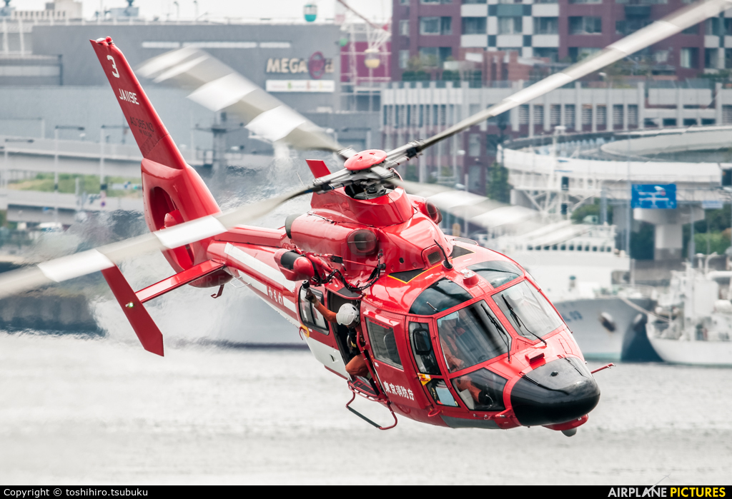 Japan - Fire and Disaster Management Agency JA119E aircraft at Off Airport - Japan