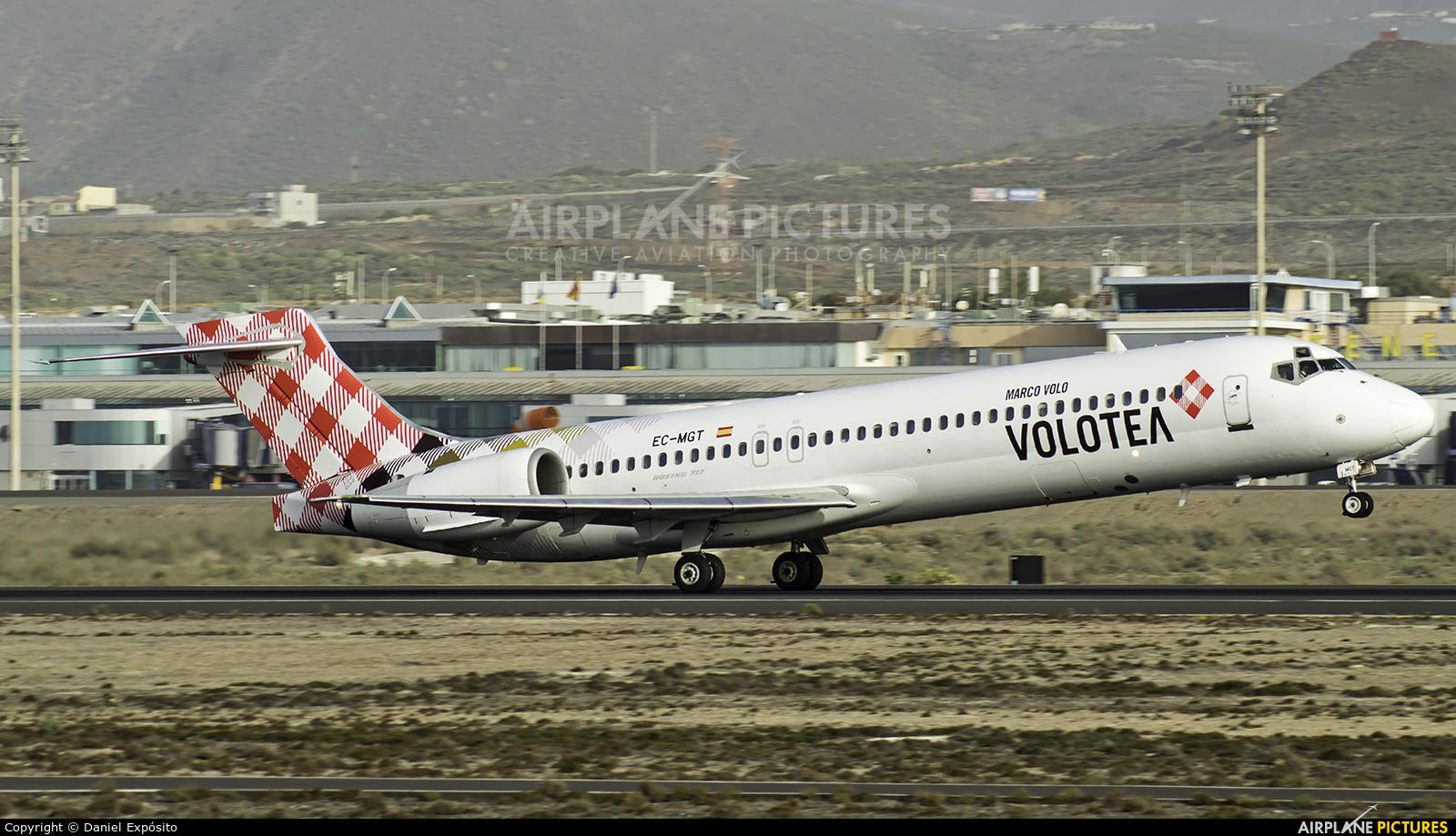 Volotea Airlines EC-MGT aircraft at Tenerife Sur - Reina Sofia