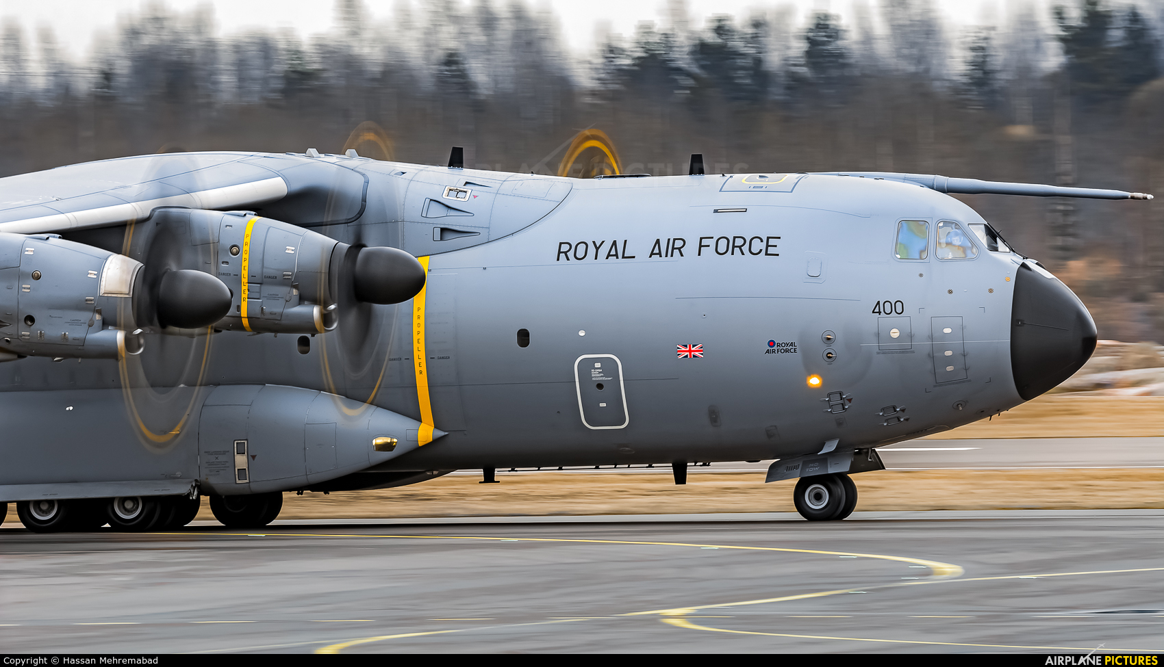 Royal Air Force ZM400 aircraft at Helsinki - Vantaa