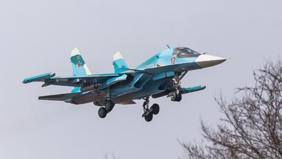 12 RED - Russia - Air Force Sukhoi Su-34