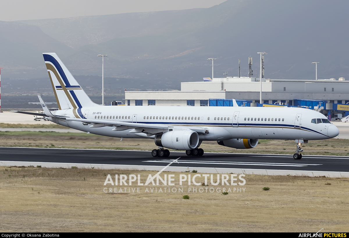 Gainjet SX-RFA aircraft at Athens - Eleftherios Venizelos