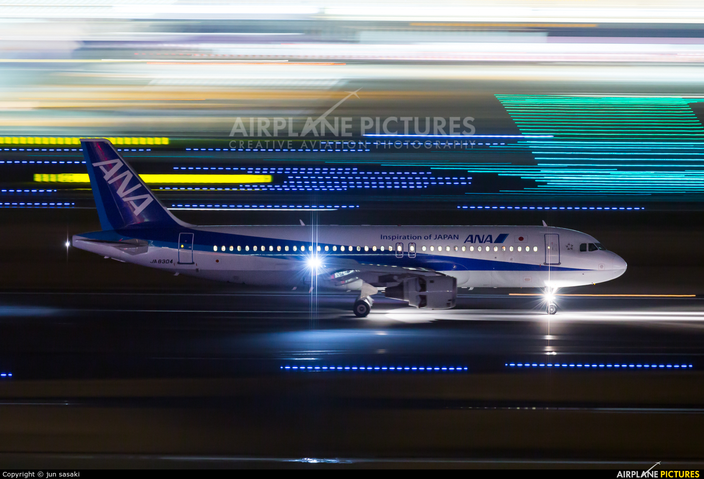 ANA - All Nippon Airways JA8304 aircraft at Tokyo - Haneda Intl