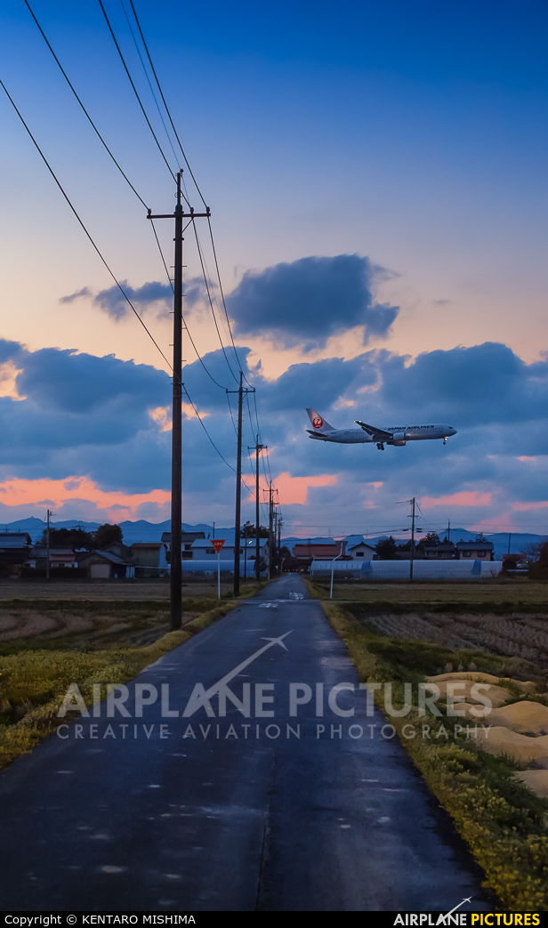 JAL - Japan Airlines - aircraft at Izumo