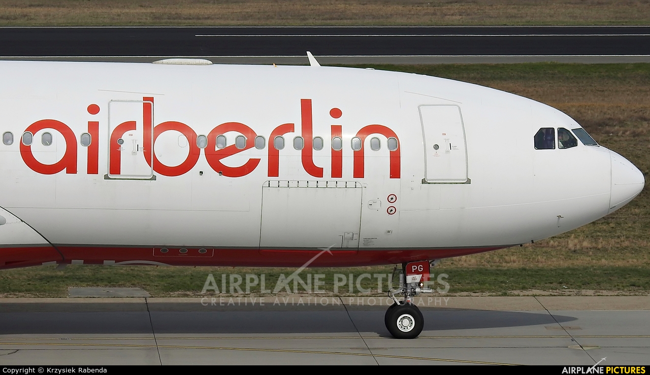 Air Berlin D-ALPG aircraft at Berlin - Tegel