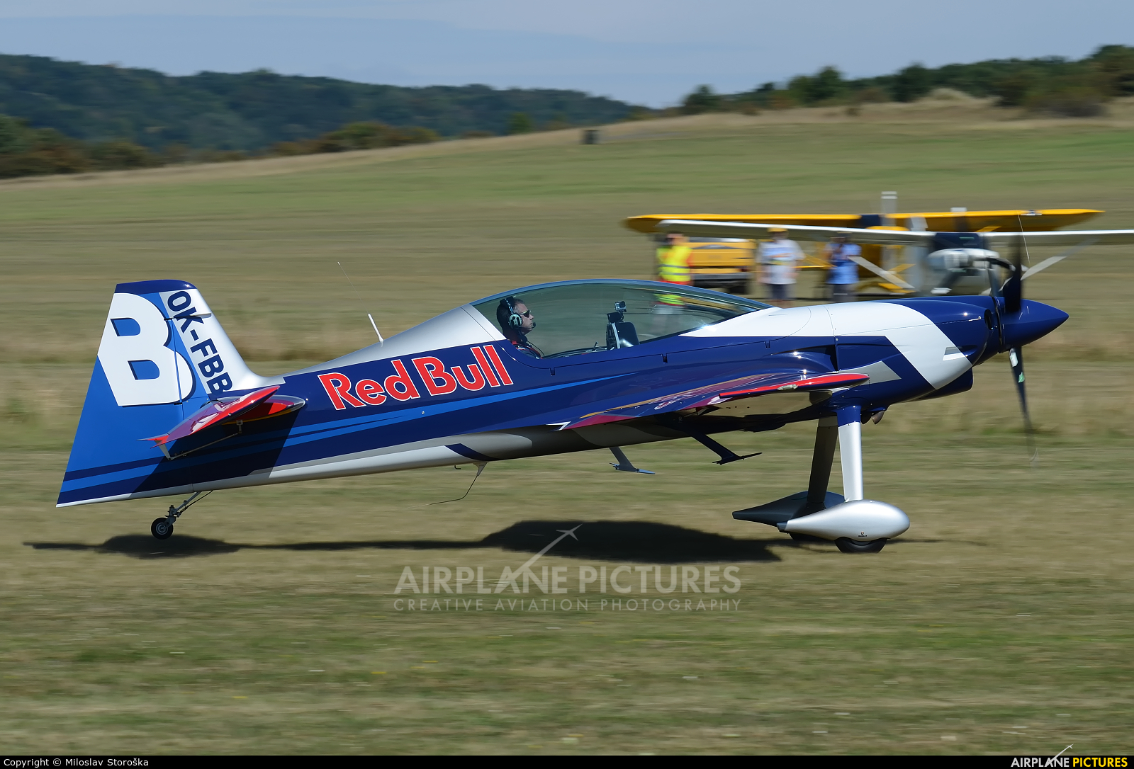 The Flying Bulls : Aerobatics Team OK-FBB aircraft at Spitzerberg