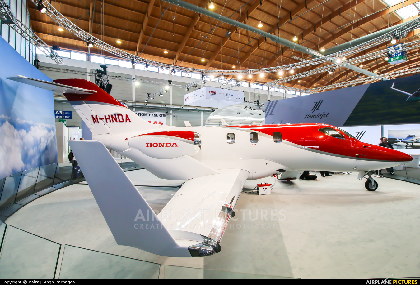 Honda Aerospace M-HNDA aircraft at Friedrichshafen