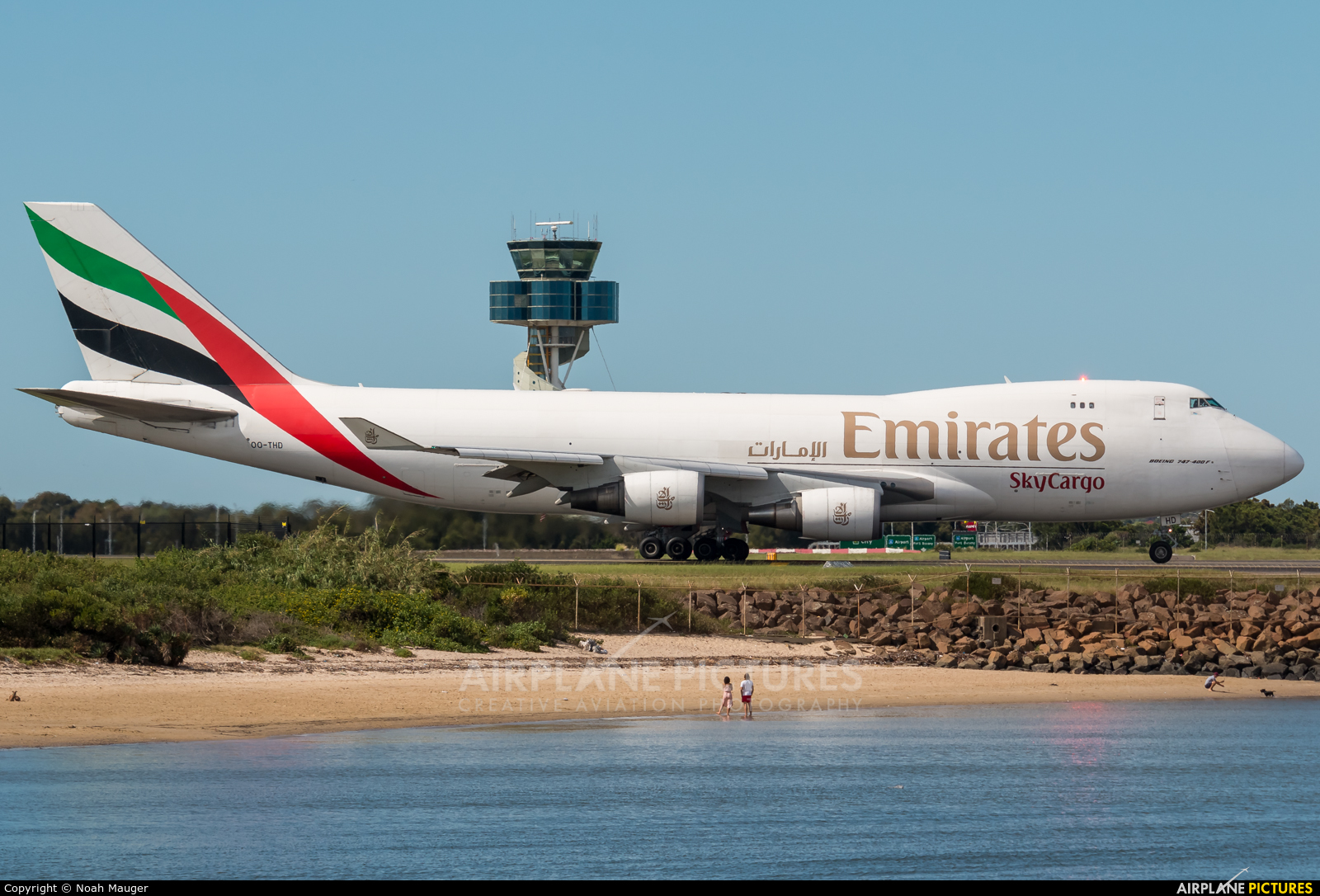Emirates Sky Cargo OO-THD aircraft at Sydney - Kingsford Smith Intl, NSW