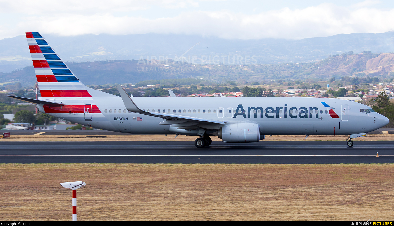 American Airlines N886NN aircraft at San Jose - Juan Santamaría Intl