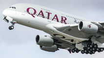A7-APB - Qatar Airways Airbus A380 aircraft