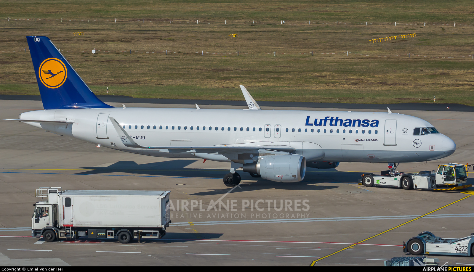 Lufthansa D-AIUQ aircraft at Cologne Bonn - Konrad Adenauer