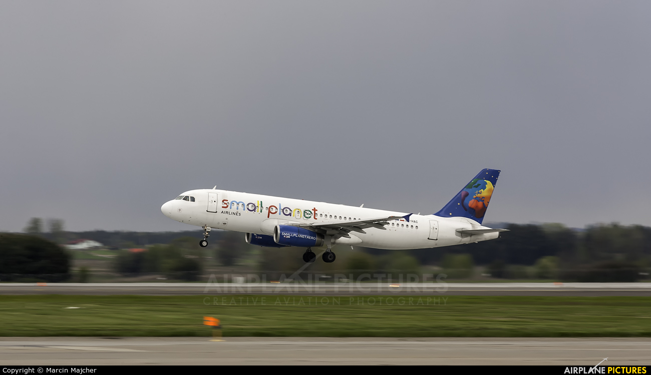 Small Planet Airlines SP-HAC aircraft at Katowice - Pyrzowice