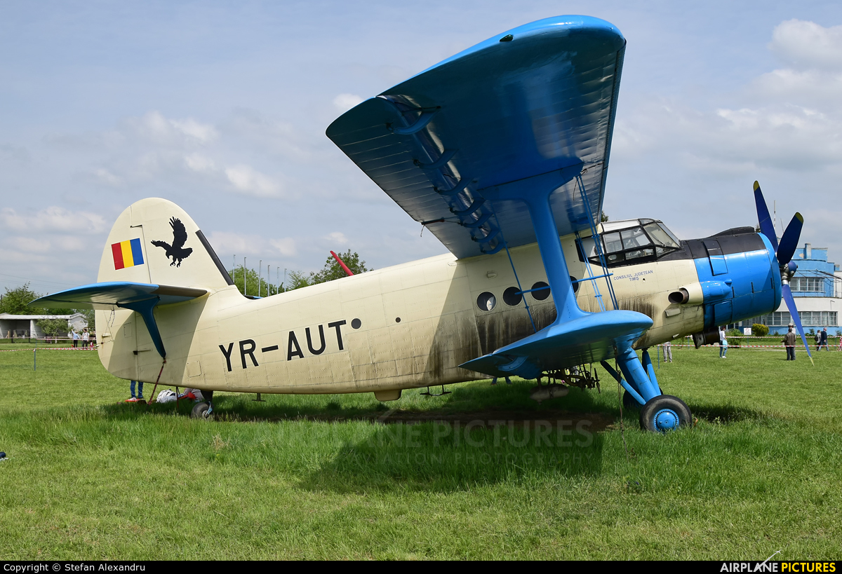 Private YR-AUT aircraft at Timisoara - Cioca
