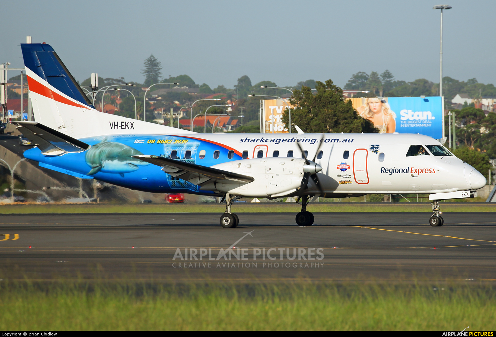 Regional Air Express (REX) VH-EKX aircraft at Sydney - Kingsford Smith Intl, NSW