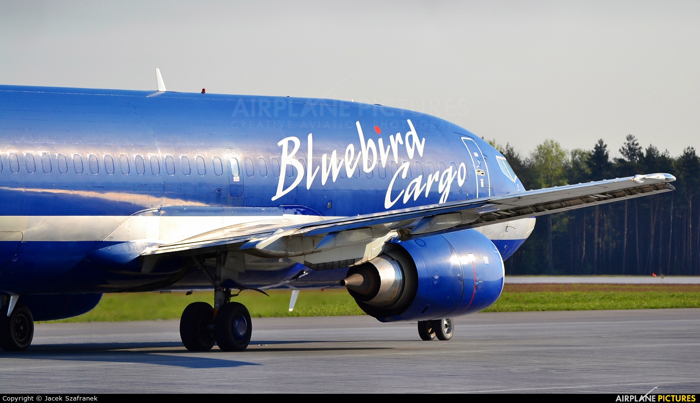 Bluebird Cargo TF-BBG aircraft at Katowice - Pyrzowice