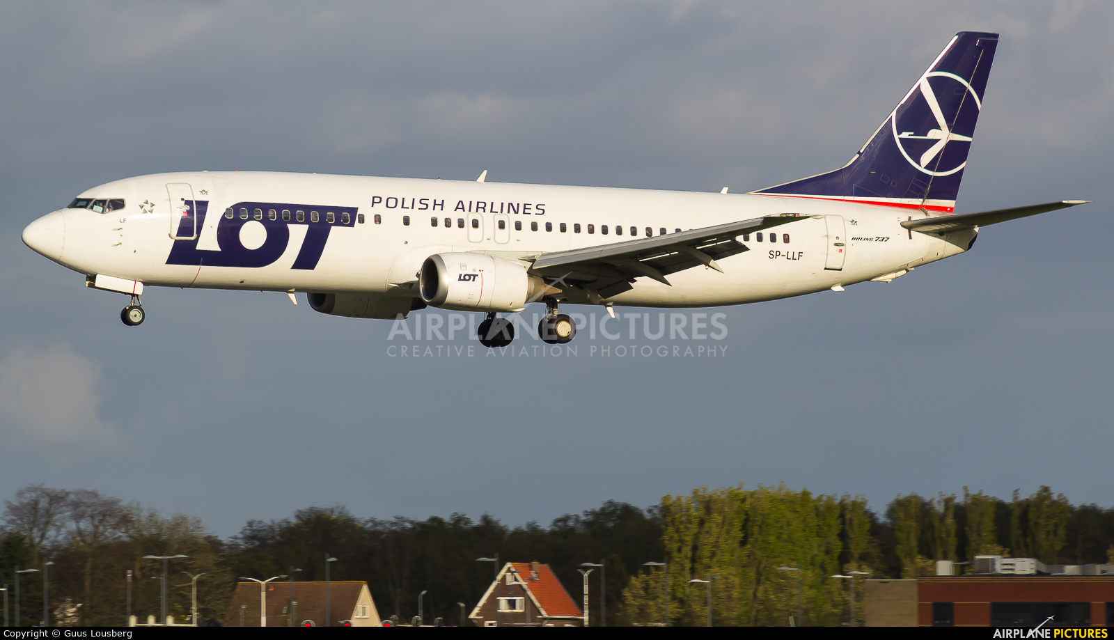 LOT - Polish Airlines SP-LLF aircraft at Amsterdam - Schiphol