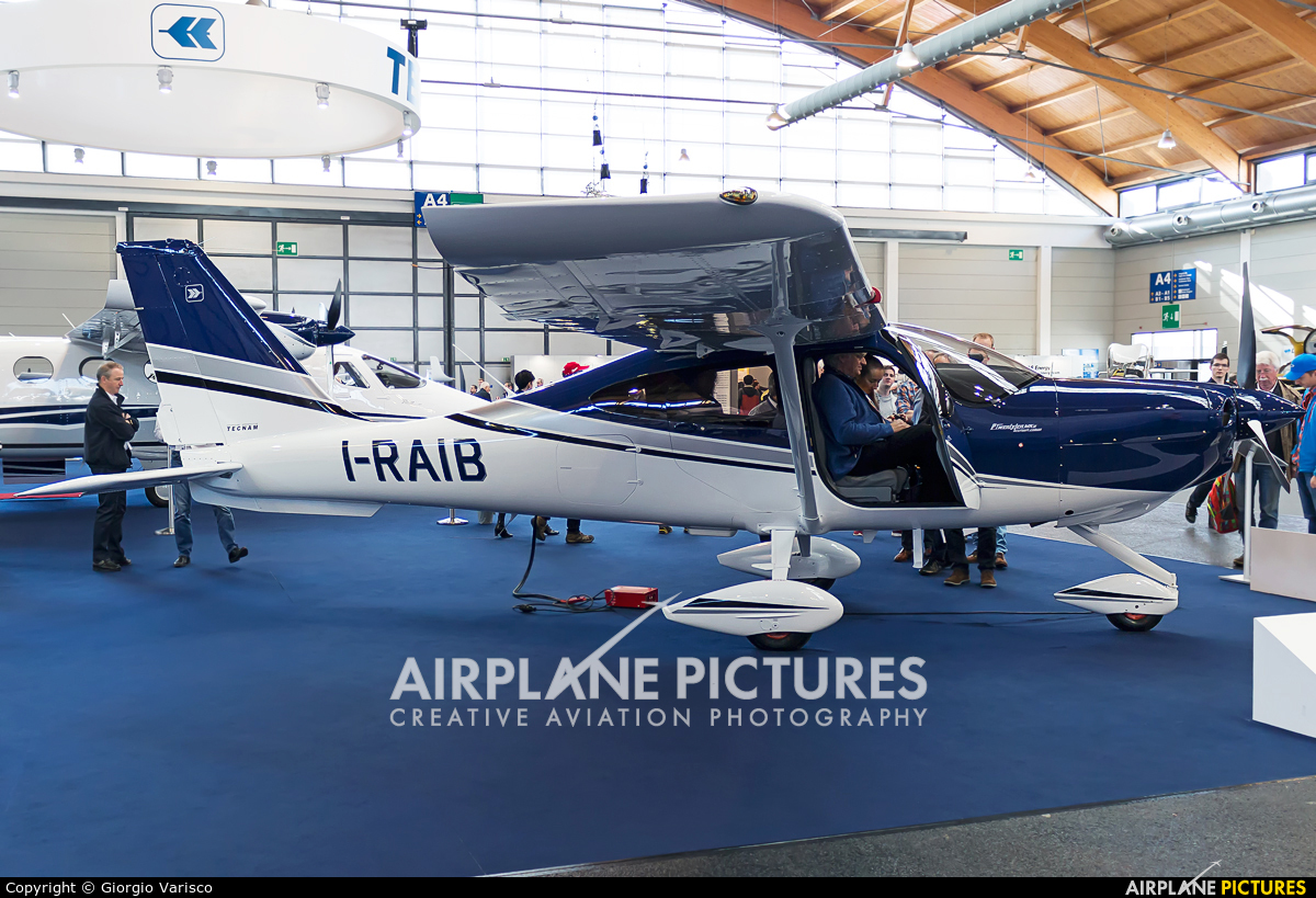 Private I-RAIB aircraft at Friedrichshafen