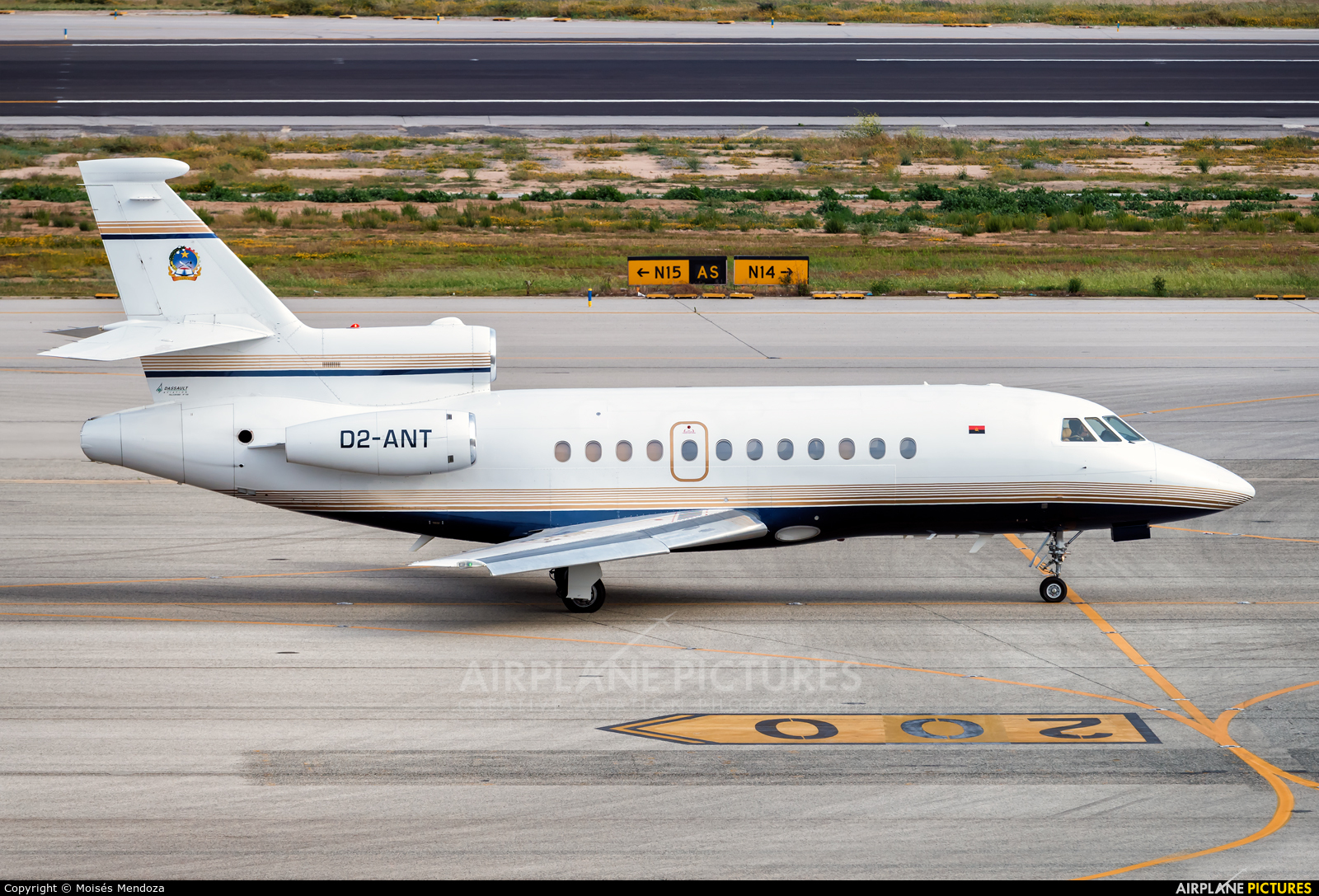 Angola-Government D2-ANT aircraft at Barcelona - El Prat