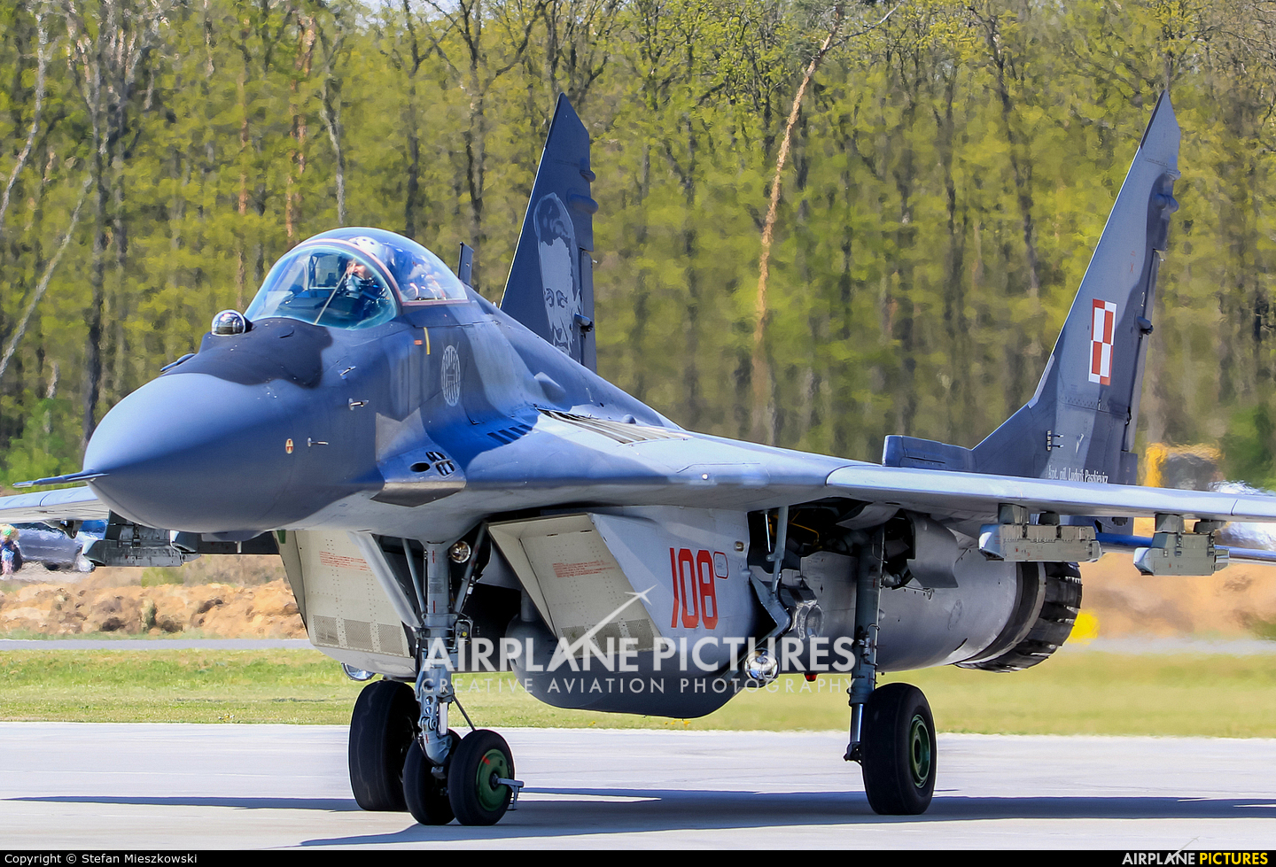 Poland - Air Force 108 aircraft at Powidz