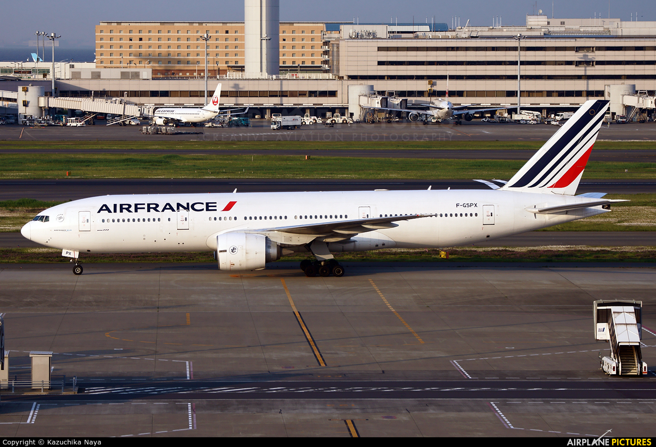 Air France F-GSPX aircraft at Tokyo - Haneda Intl