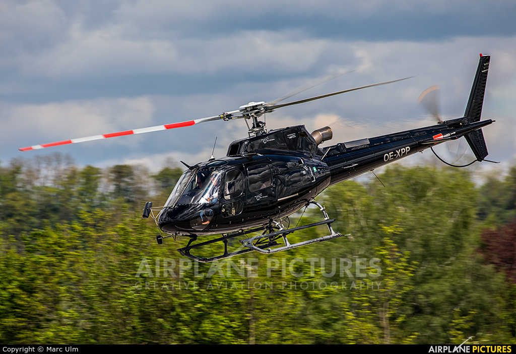 HTM - Helicopter Travel Munich OE-XPP aircraft at Augsburg