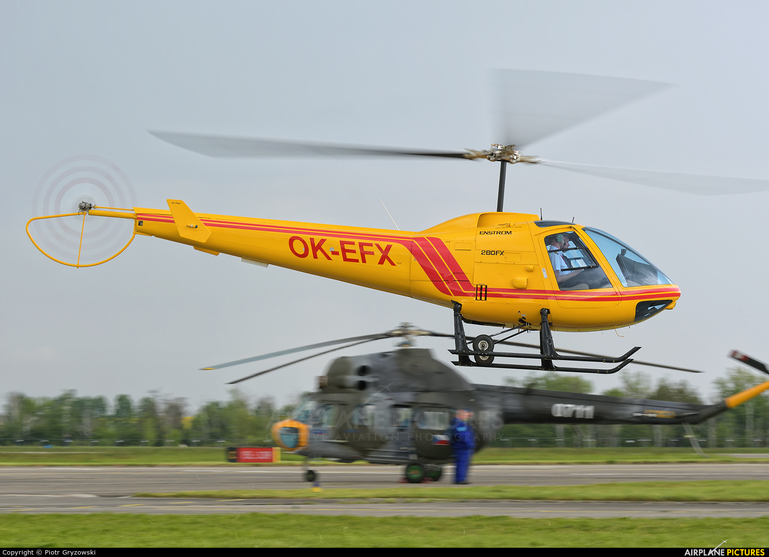 DSA - Delta System Air OK-EFX aircraft at Hradec Králové