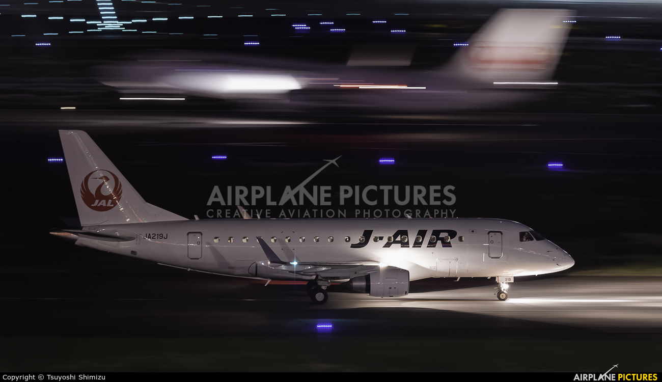 J-Air JA219J aircraft at Tokyo - Haneda Intl