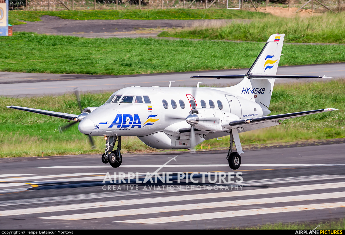 ADA Aerolinea de Antioquia HK-4548 aircraft at Medellin - Olaya Herrera