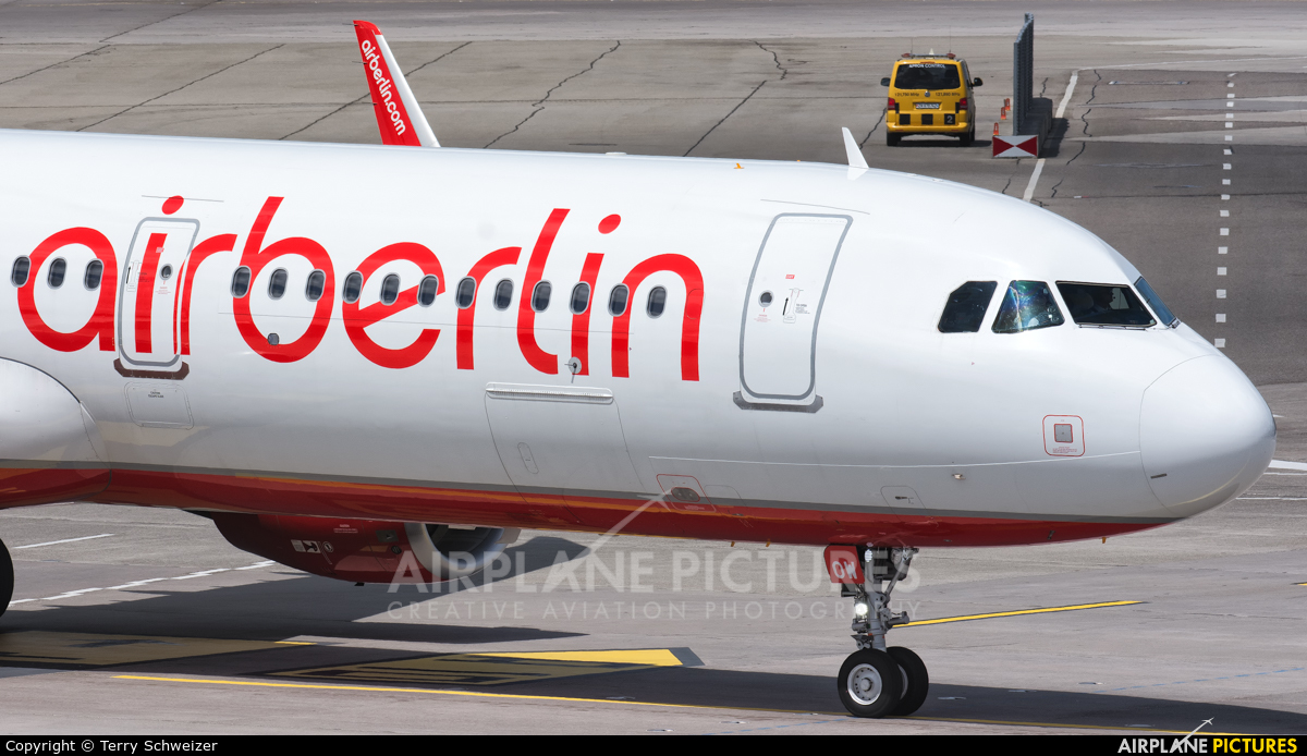 Air Berlin - Belair HB-JOW aircraft at Zurich