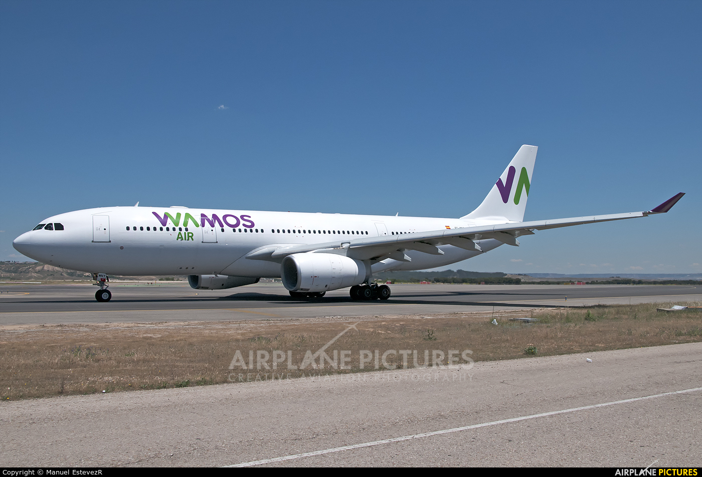 Wamos Air EC-MNY aircraft at Madrid - Barajas