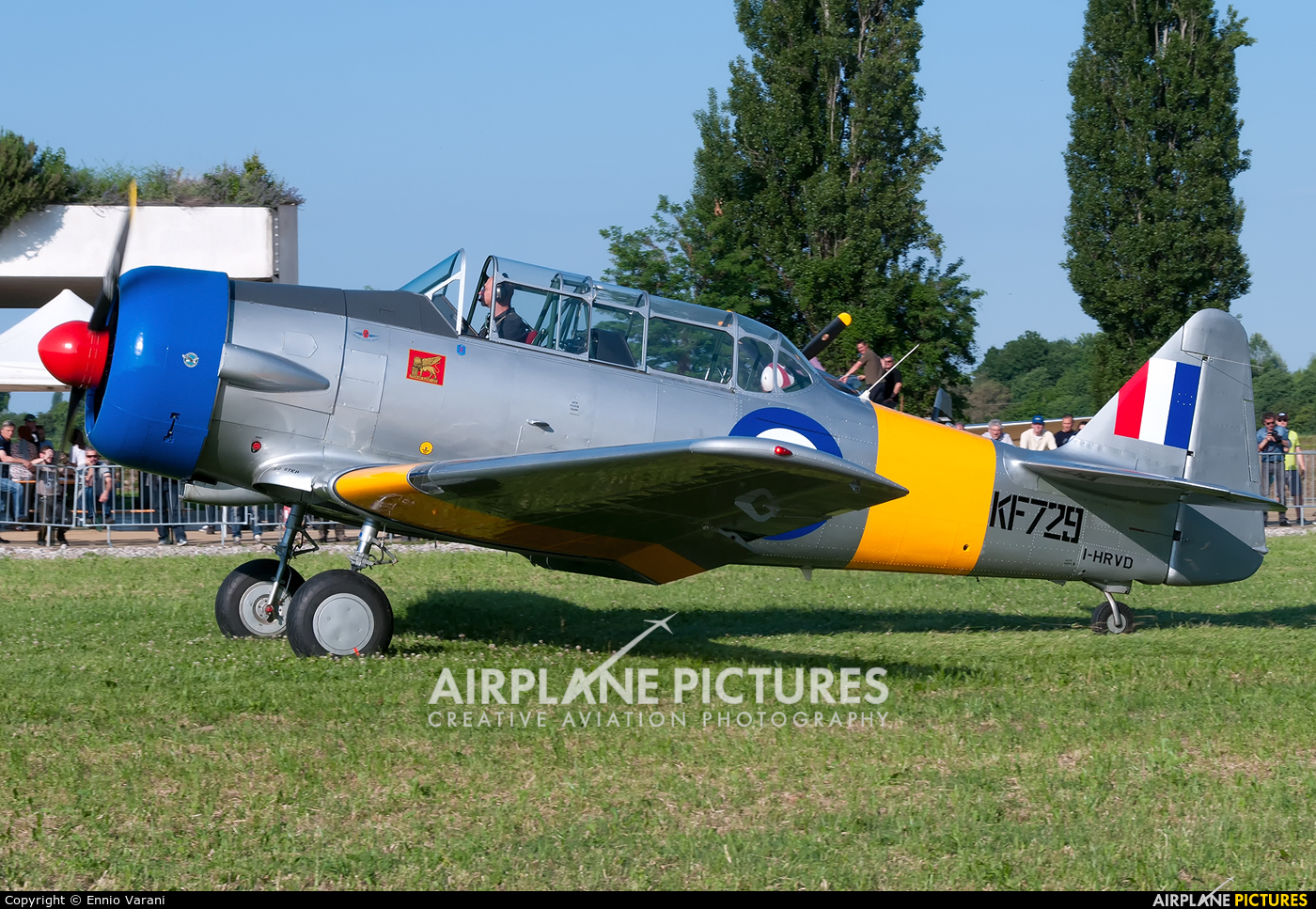 Private I-HRVD aircraft at Off Airport - Italy