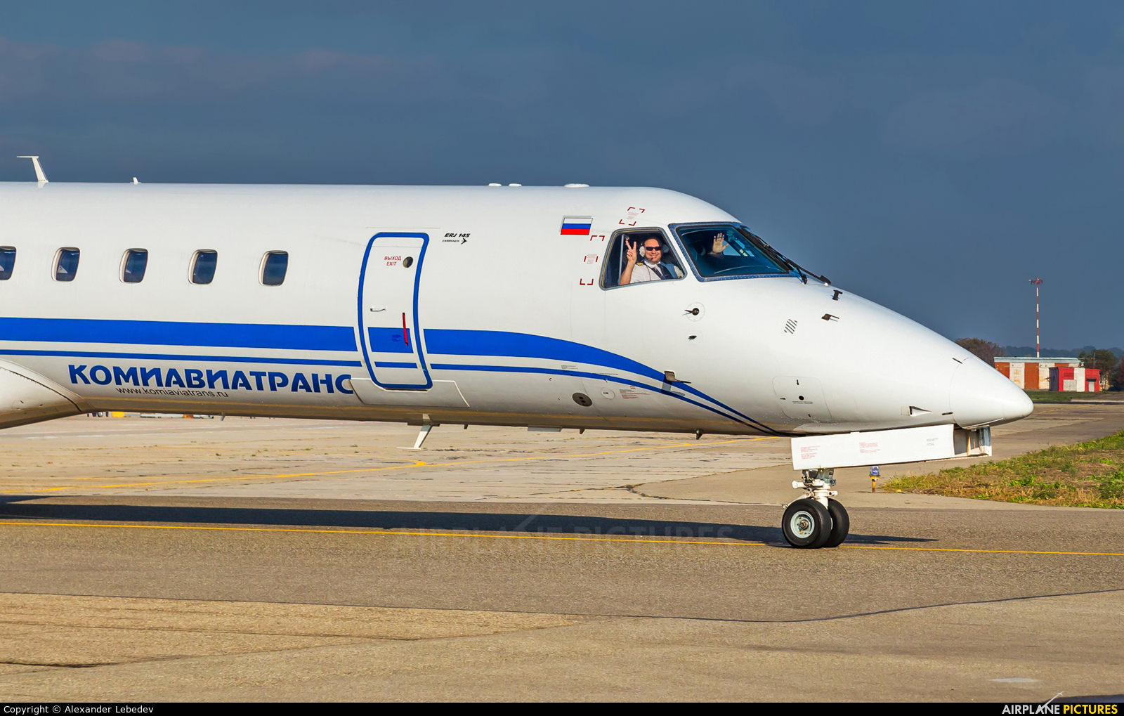 KomiAviaTrans VQ-BWP aircraft at Krasnodar