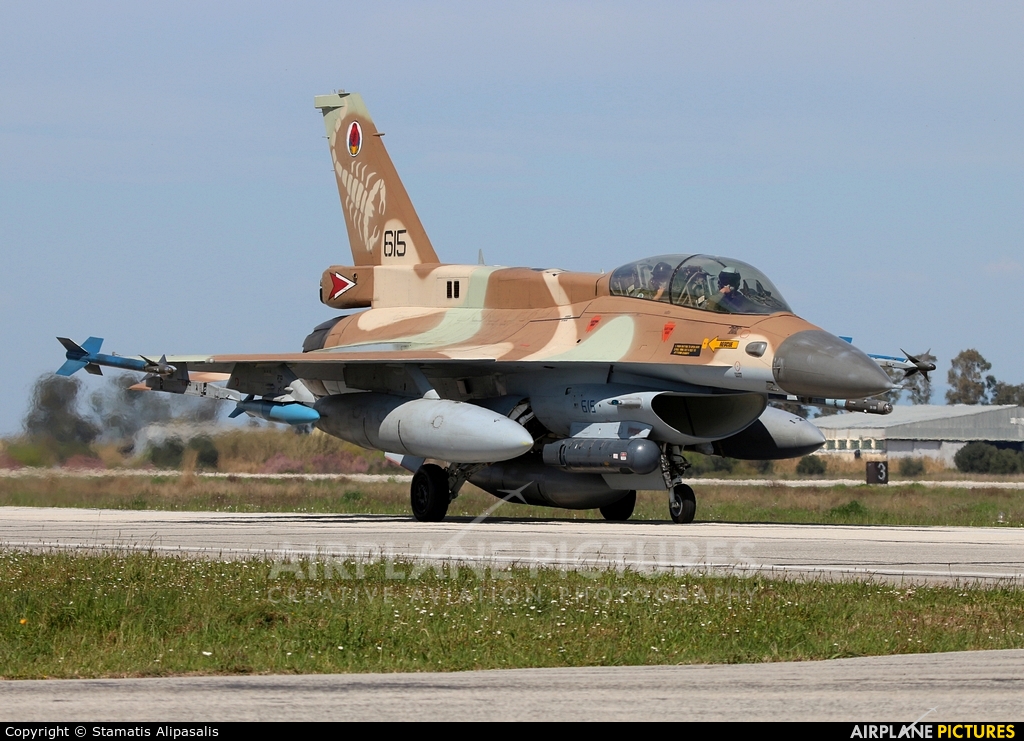 Israel - Defence Force 615 aircraft at Andravida AB