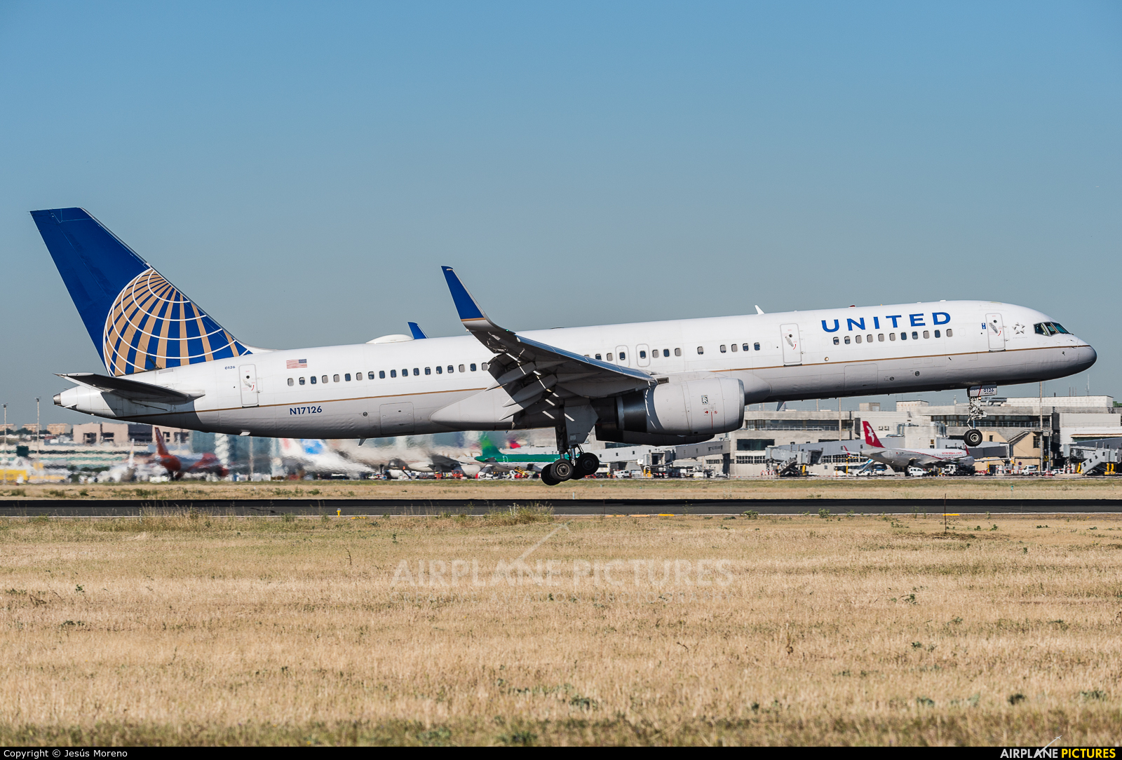 United Airlines N17126 aircraft at Madrid - Barajas