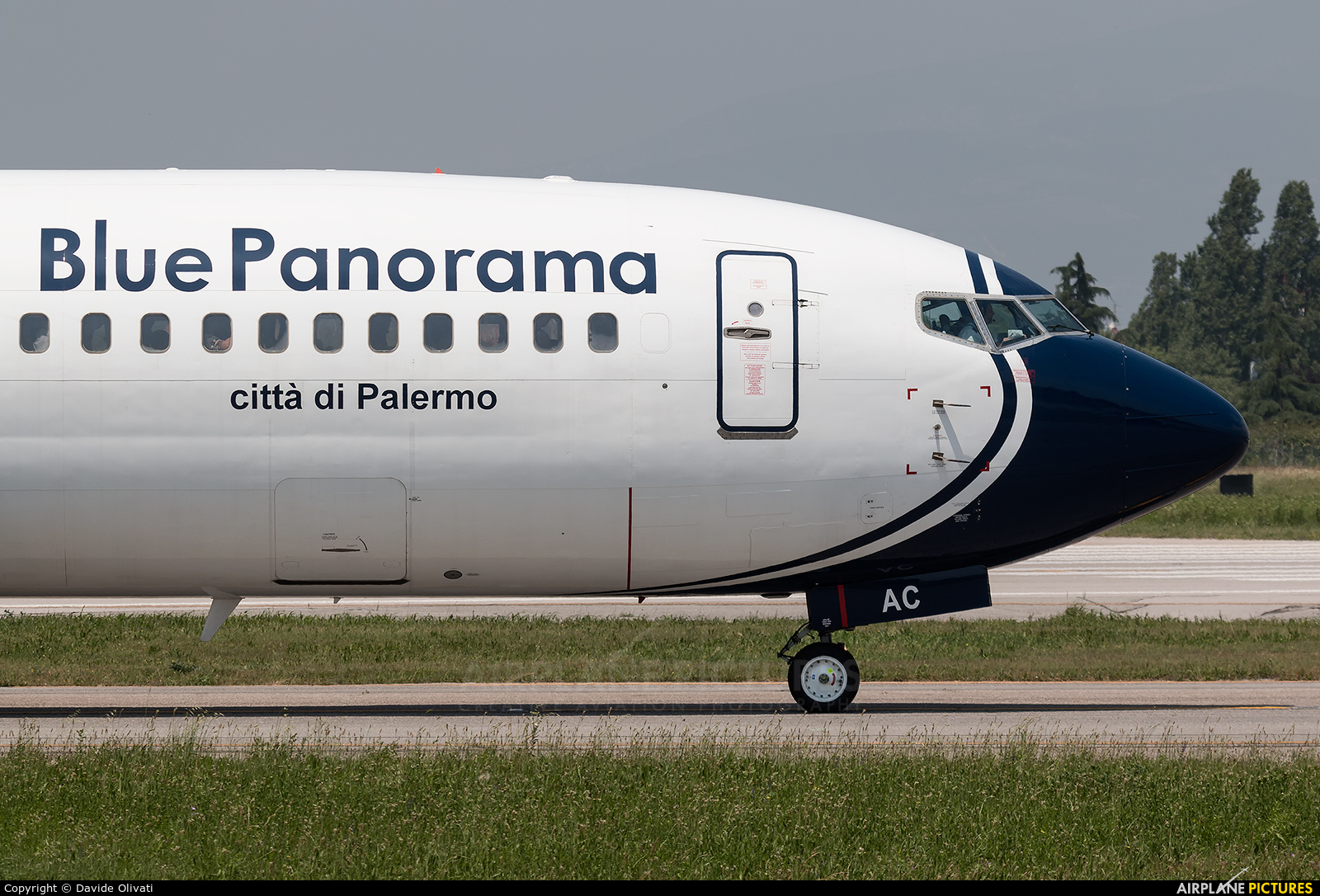 Blue Panorama Airlines I-BPAC aircraft at Verona - Villafranca