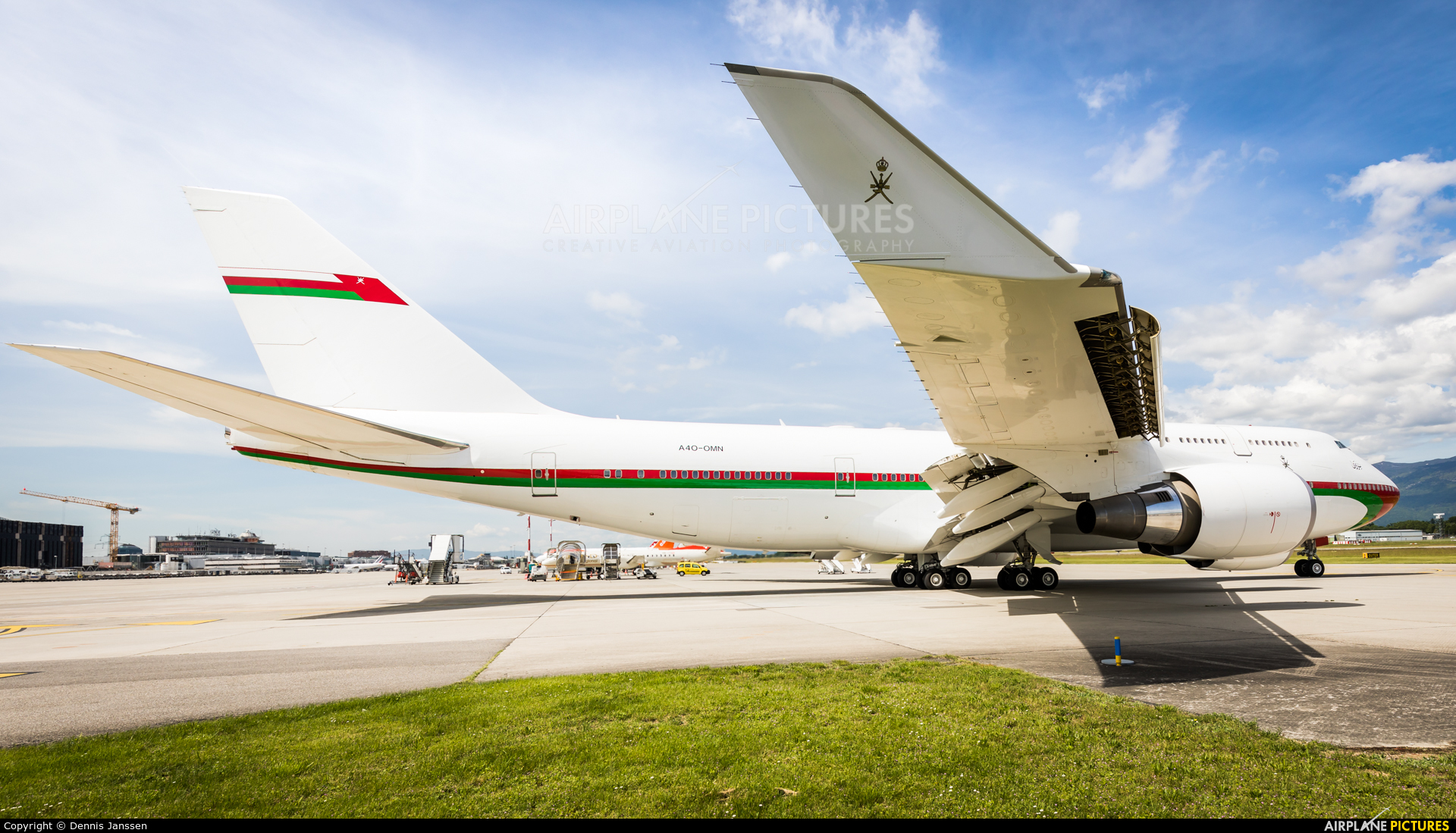 Oman - Royal Flight A4O-OMN aircraft at Geneva Intl